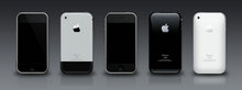 苹果iphone智能手机psd素材