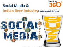 啤酒行业社交媒体PPT模板