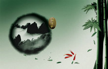 中国风传统水墨文化psd素材