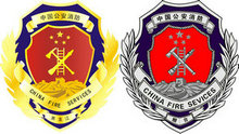 中国公安消防标志cdr矢量图