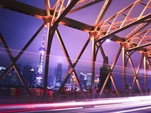 流动的上海高清图片