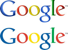 谷歌英文logo图标cdr矢量图
