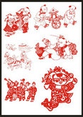 中国传统人物图案cdr矢量图
