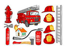消防图标矢量图2