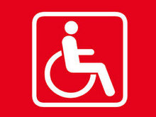 残疾人标志矢量图