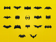 蝙蝠侠系列图标psd素材