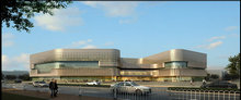 商贸中心建筑设计PSD素材