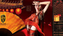 中国风古典美女艺术PSD素材