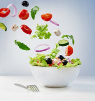 蔬菜沙拉食品图片