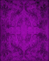 古典花纹紫红色图片