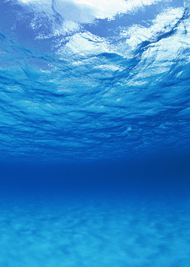 深蓝色海底图片