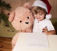 可爱儿童过圣诞节图片