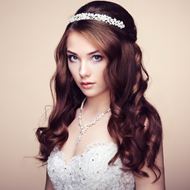 欧美范新娘卷发发型图片