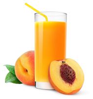 桃子果汁高清图片