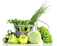新鲜绿色蔬菜图片