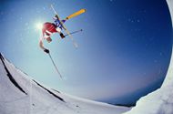 高清冬天滑雪图片