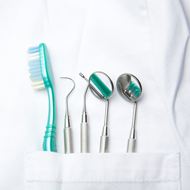 牙齿医疗工具图片
