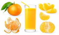高清橙汁图片