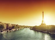 巴黎铁塔唯美风景图片