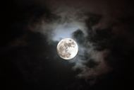 月亮天空素材图片