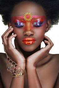非洲黑人美女图片
