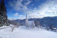 高清雪景素材图片