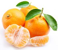 高清甘甜橘子图片