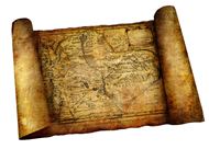 古代卷纸图片