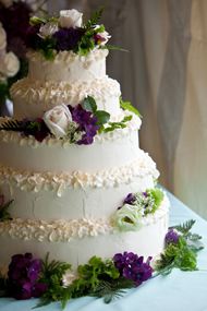浪漫婚礼蛋糕图片
