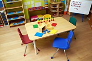 儿童房玩具桌椅图片