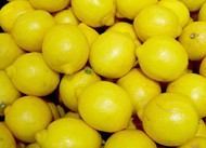 黄色柠檬水果图片