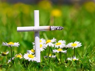 香烟十字架图片