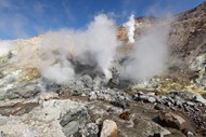 火山爆发图片素材