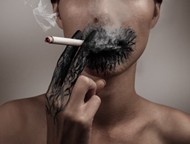 吸烟有害健康的图片