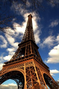 高清巴黎铁塔图片