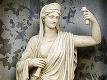 古希腊女士雕塑高清图片