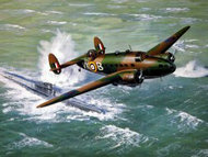 二战飞机油画4图片素材
