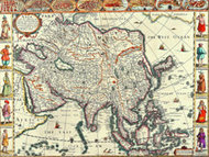 古典地图图片素材