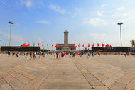 天安门广场风景图图片素材