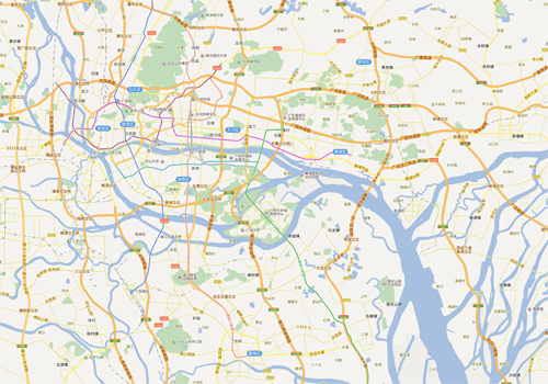 广东珠三角城市地图图片素材