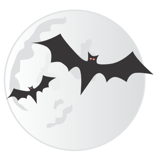 蝙蝠和月亮