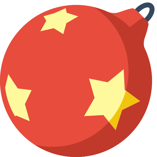 圣诞装饰球PNG图标