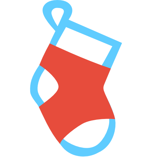 圣诞袜PNG图标