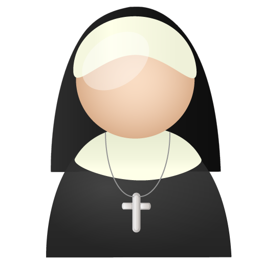 基督教修女PNG图标