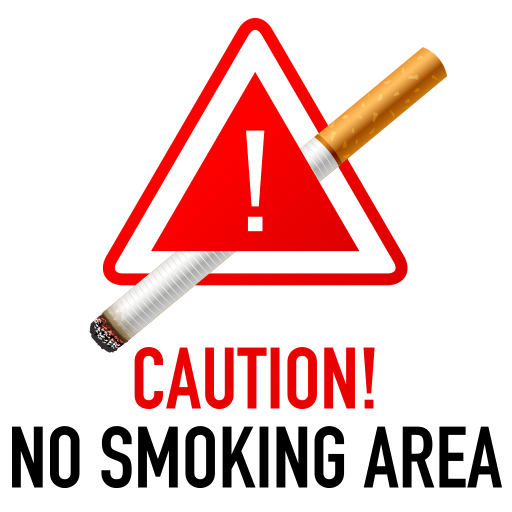 警告 禁烟区域