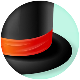 黑色礼帽PNG图标