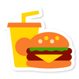 快餐汉堡PNG图标
