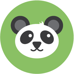 熊猫PNG图标