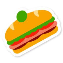 三明治PNG图标