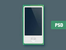 iPod Nano模型psd素材